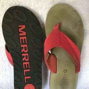 Ladies Merrell paradise pink flip flop
